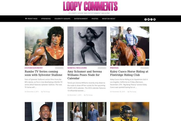Hickory theme site design template sample