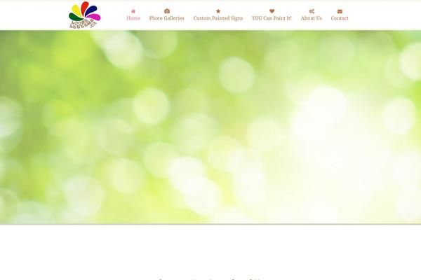 Kids Zone theme site design template sample