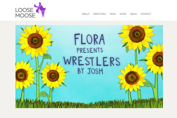 Moose theme site design template sample