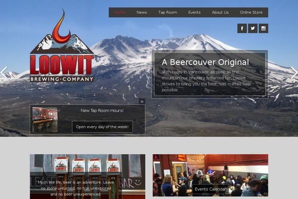 Forked theme site design template sample
