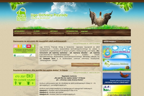 Green-planet theme site design template sample