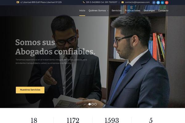 Site using Radianttheme-addons plugin