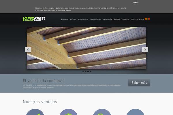 inFocus theme site design template sample