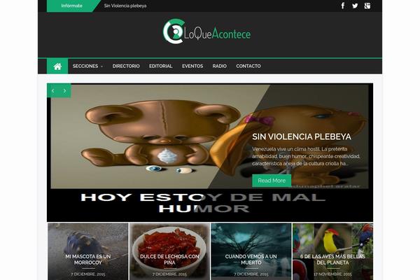 Bzine theme site design template sample