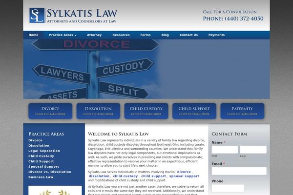 Ultimatum theme site design template sample
