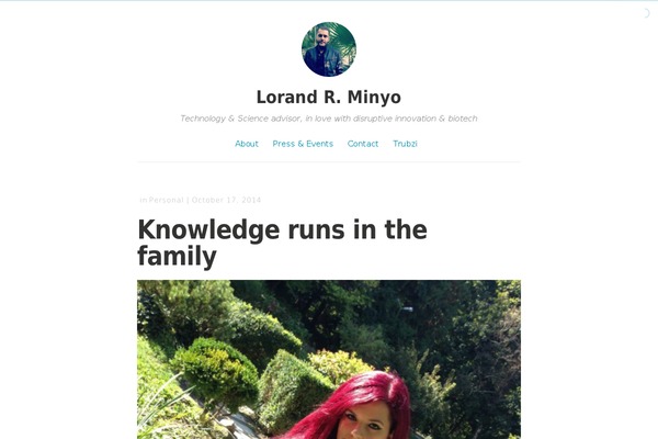 lorandminyo.com site used Convac Lite