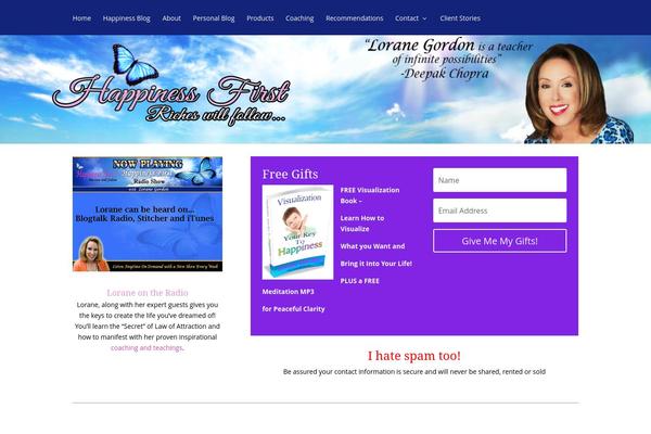 Site using Smooth Page Scroll to Top plugin