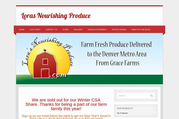 zeeTasty theme site design template sample