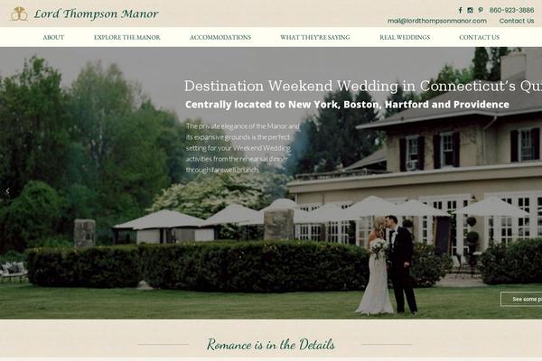 Moments theme site design template sample
