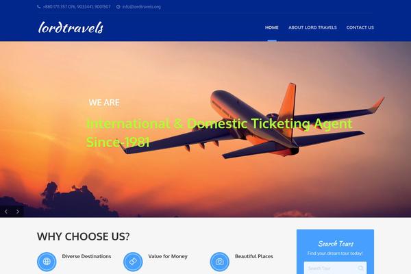 Adventure-tours-child theme site design template sample