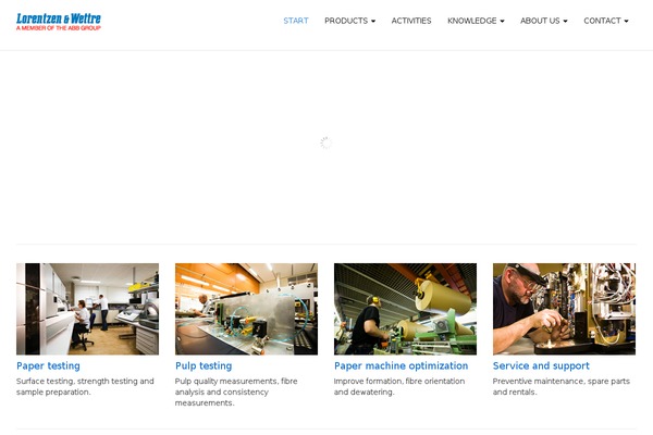 lorentzen-wettre.com site used Workbox