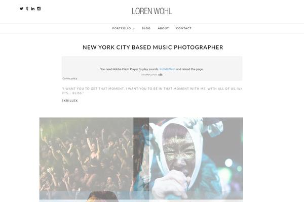 PhotoMe theme site design template sample