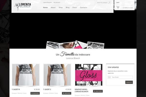 lorenzablanch.com site used Lorenza
