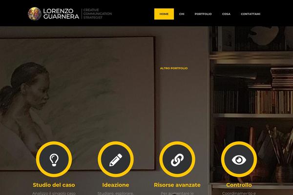 Invento theme site design template sample