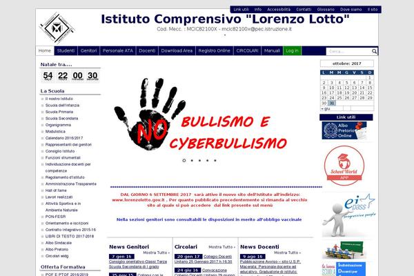 Site using Albo Pretorio On line plugin