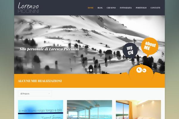 Chariot theme site design template sample