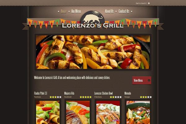 Adora theme site design template sample