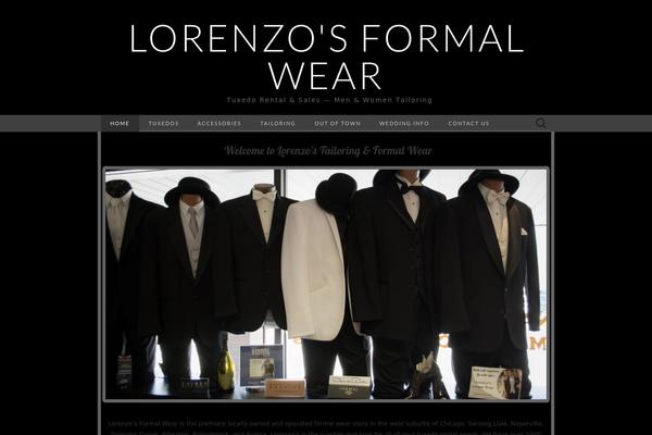 lorenzostuxedo.com site used Suits-wpcom