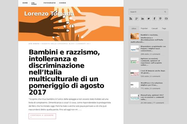 Newsblock theme site design template sample