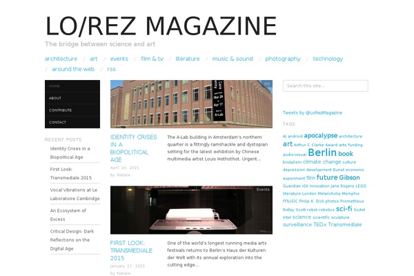 Oxygen theme site design template sample