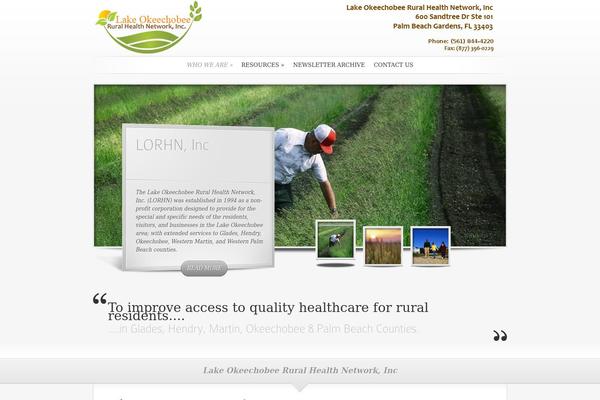 SimplePress theme site design template sample