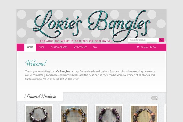 Wootique theme site design template sample