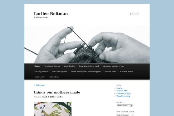Duster theme site design template sample