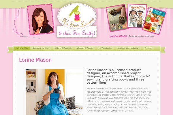 lorinemason.com site used Seasonedpro-v444