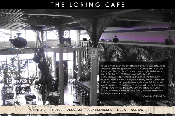 loringcafe.com site used Loring_cafe