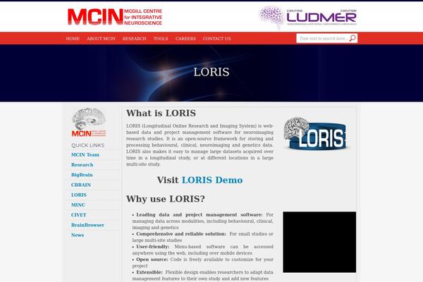 iNove theme site design template sample