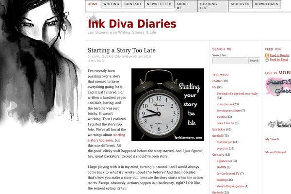 Thesis 1.8.6 theme site design template sample