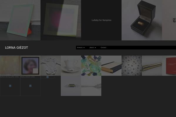 Fullscreen theme site design template sample