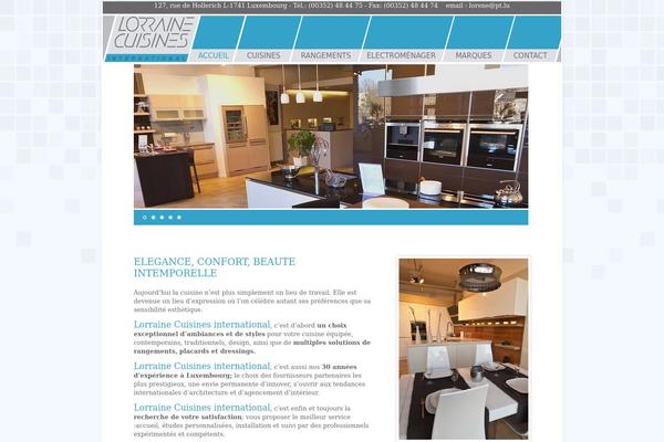 Classy theme site design template sample