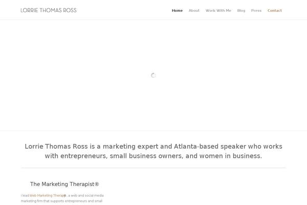 Themetrust-create-child theme site design template sample