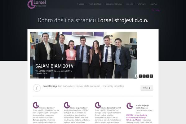 Touchsense theme site design template sample
