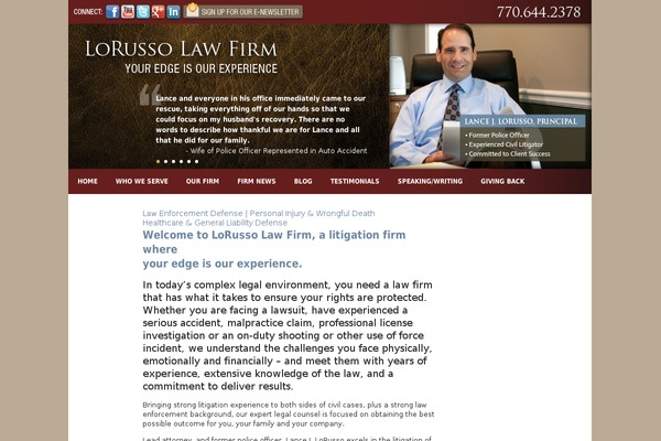 lorussolawfirm.net site used Lorusso