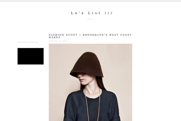 los-list.com site used Blk