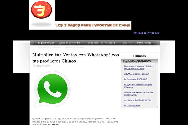 los3pasosparaimportardechina.com site used Fazzil-theme