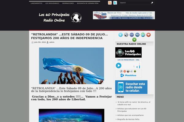 los60principales.com.ar site used Iconcerts