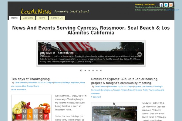 Site using AJAX Contact plugin