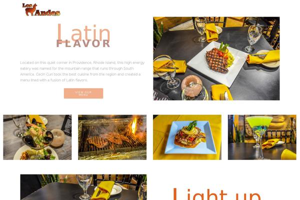 ROSA theme site design template sample