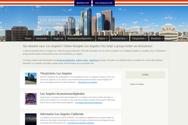 eNews theme site design template sample