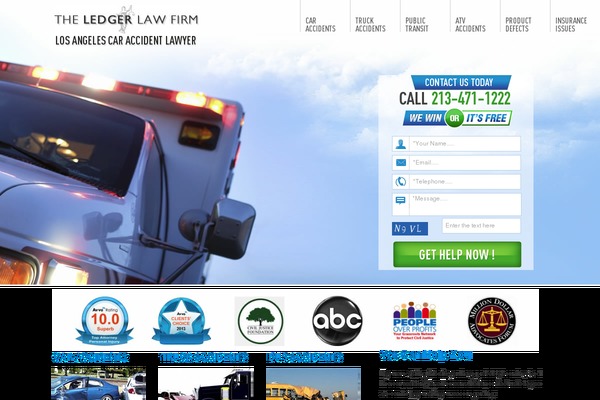 Site using Featured Page Widget plugin