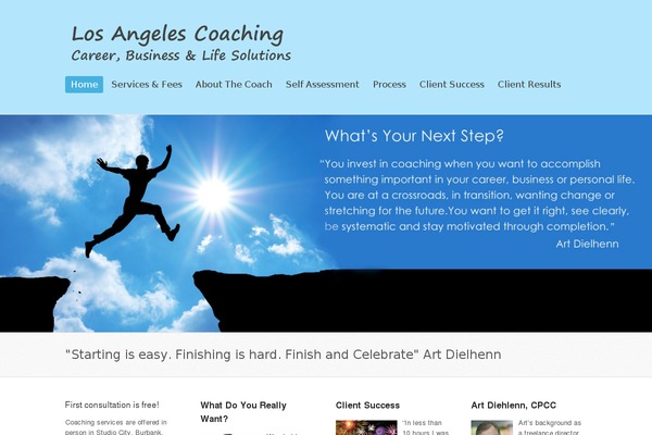 Whitelight theme site design template sample