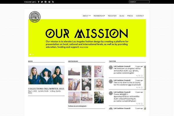 losangelesfashioncouncil.org site used Origin