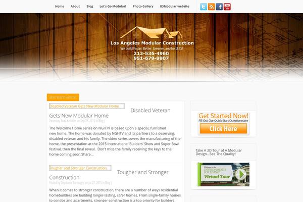 Site using WordPress Calls to Action plugin