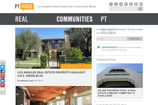 Site using Digg Digg plugin