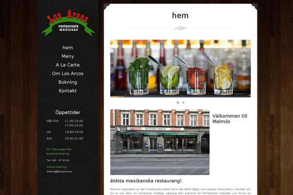 Eatery theme site design template sample
