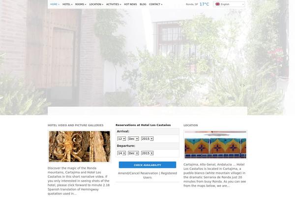 loscastanos.com site used Wp_aegean5-v1.4