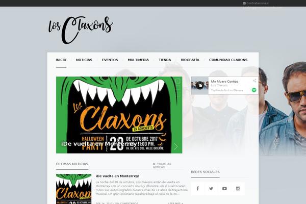 Banda theme site design template sample